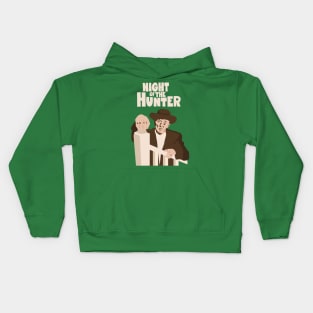 The Night of the Hunter: Robert Mitchum's Iconic Performance Kids Hoodie